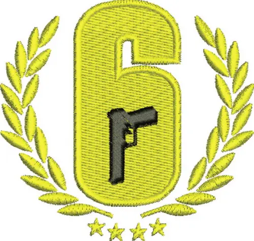 Matriz de Bordado Rainbow Six