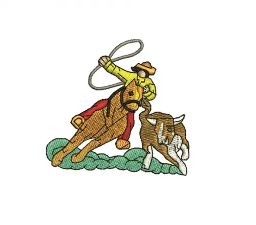 Matriz de bordado Rodeio 01