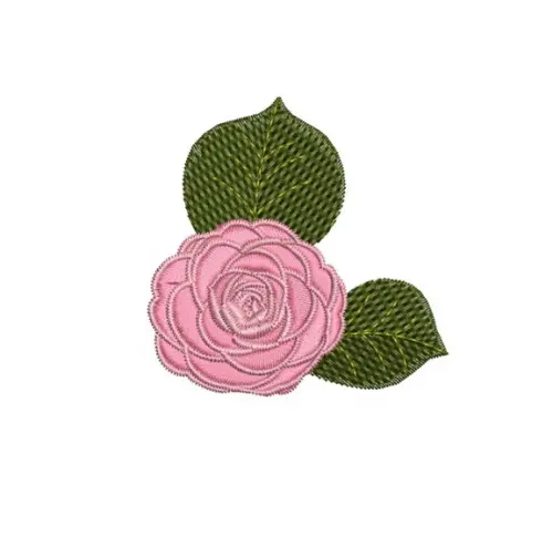 Matriz de Bordado Rosa 04