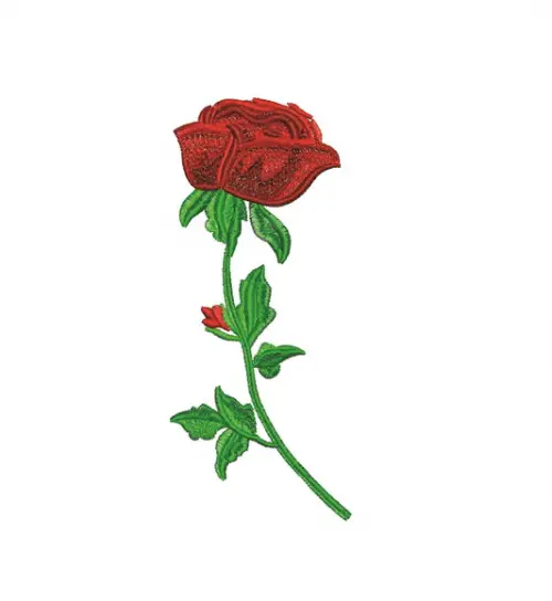 Matriz de Bordado Rosa 03