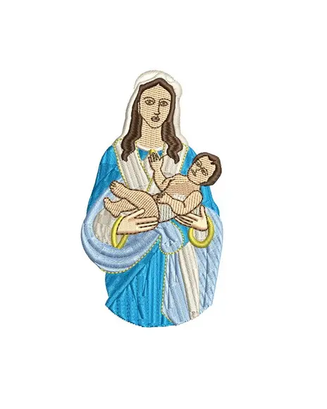 Matriz de Bordado Santa Maria Eterna 02