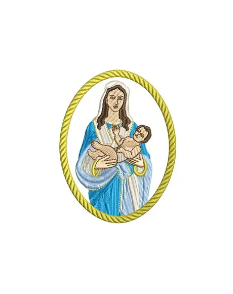 Matriz de Bordado Santa Maria Eterna 01