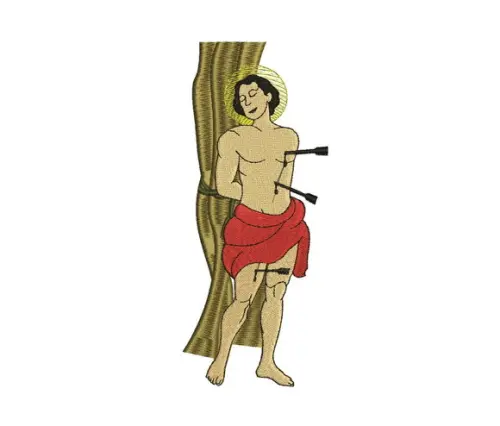 Matriz de Bordado São Sebastião 01
