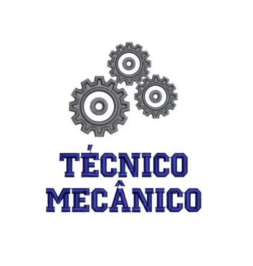 Matriz de Bordado Técnico Mecânico