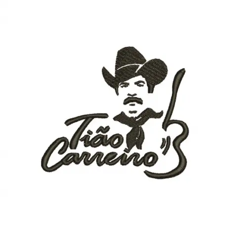 Matriz de Bordado Tião Carreiro