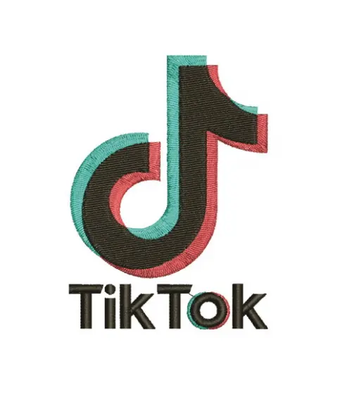 Matriz de Bordado Tik Tok