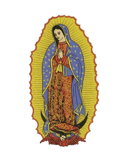 Matriz de Bordado Virgem de Guadalupe 01