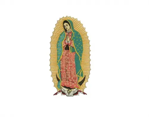 Matriz de Bordado Virgem de Guadalupe 02