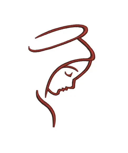 Matriz de Bordado Virgem Maria_02
