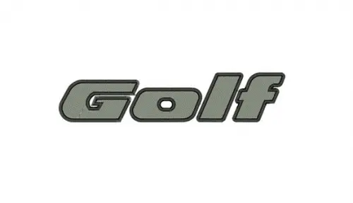 Matriz de Bordado Vw Golf