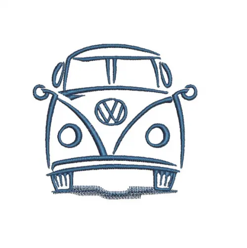 Matriz de Bordado Vw Kombi 01