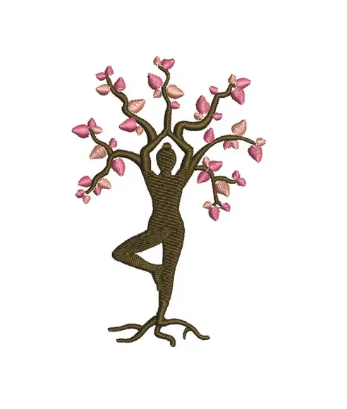 Matriz de Bordado Yoga 02