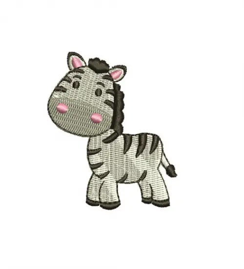 Matriz de Bordado Zebra