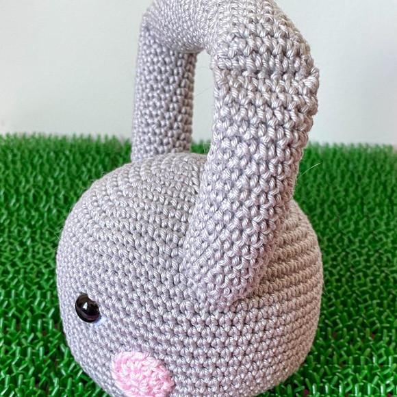 Kettbell Amigurumi de crochê presente feito à mão para bebês