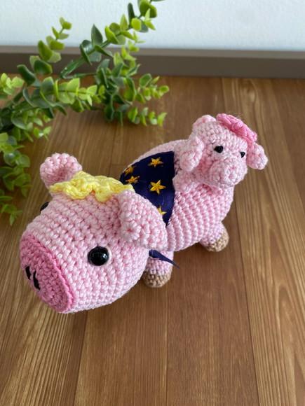 Porco Aranha Amigurumi de Crochê Presente Personalizado