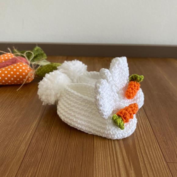 Sapatinho de Crochê - Presente de Páscoa para Bebês