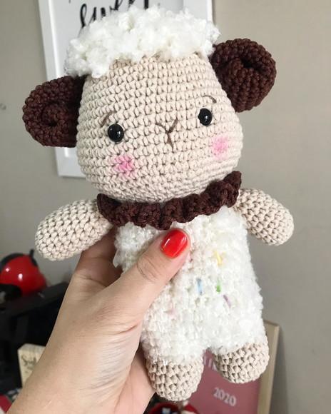 Signo de Áries Amigurumi de crochê presente artesanal