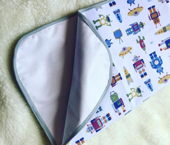 Trocador de Bebê para Bolsa com Forro Plástico presente para be