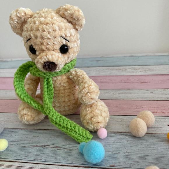 Ursinho amigurumi de Crochê presente artesanal