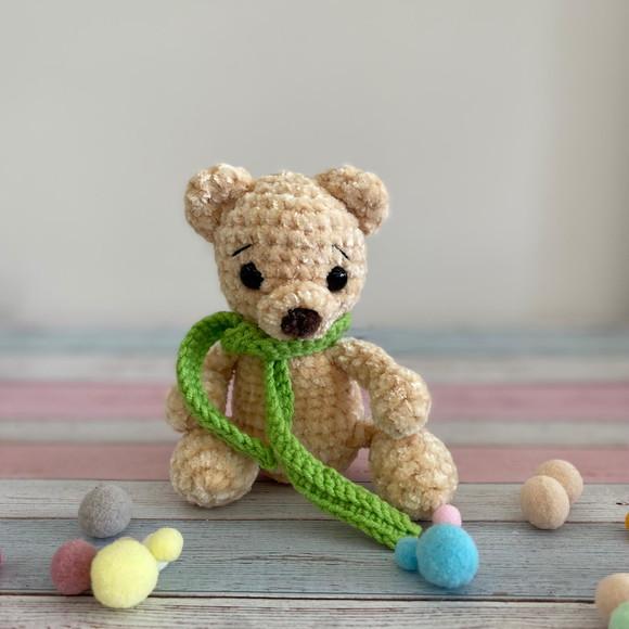 Ursinho amigurumi de Crochê presente artesanal