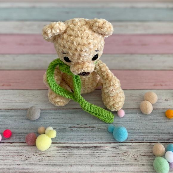 Ursinho amigurumi de Crochê presente artesanal