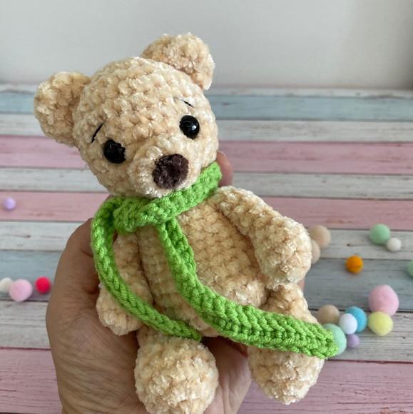Ursinho amigurumi de Crochê presente artesanal