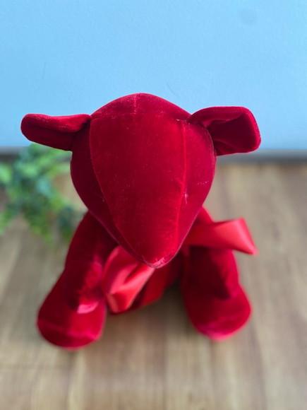 Ursinho de tecido Decoração de Natal Artesanal