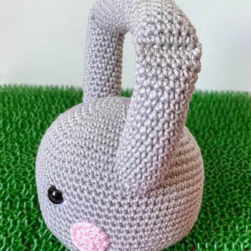 Kettbell Amigurumi de crochê presente feito à mão para bebês