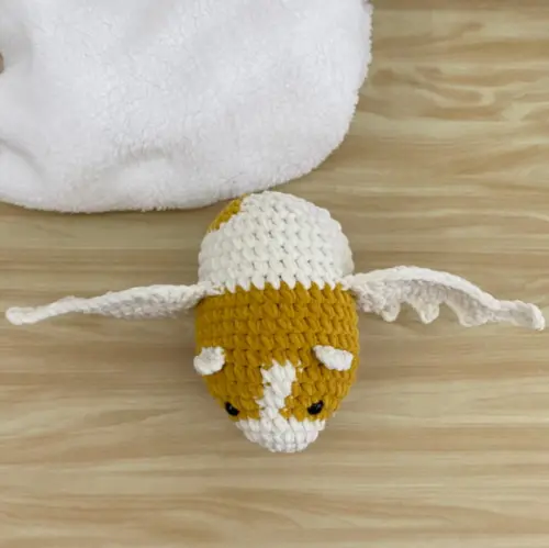 Porquinho da Índia com Asinhas amigurumi de crochê personalizad