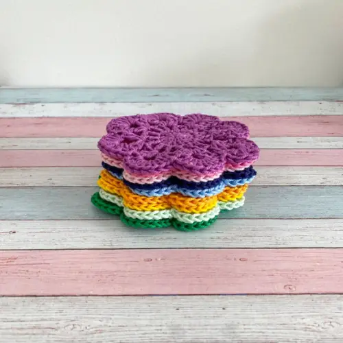 Porta Copos em Crochê presente artesanal decoração