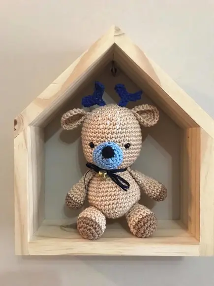 Rena Amigurumi de crochê presente feito à mão