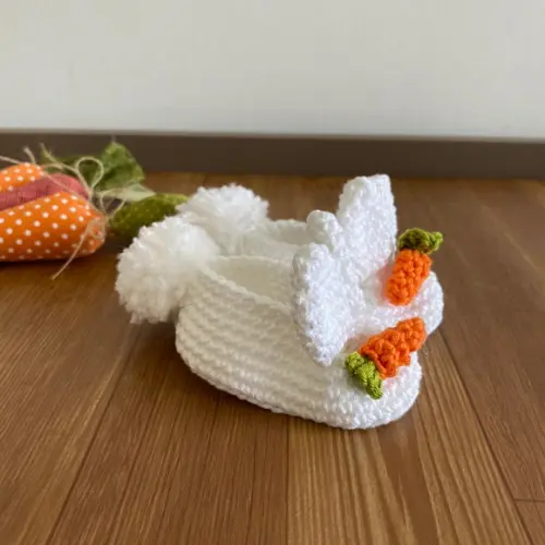 Sapatinho de Crochê - Presente de Páscoa para Bebês