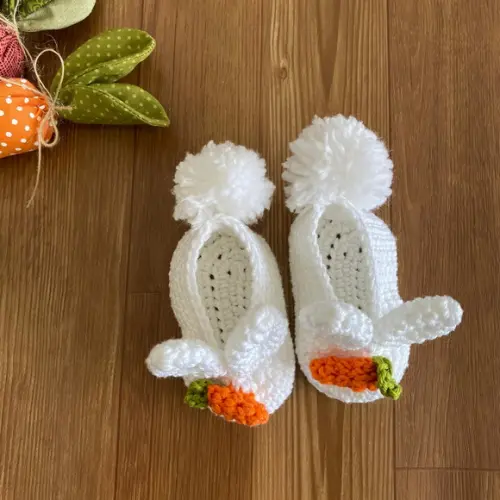 Sapatinho de Crochê - Presente de Páscoa para Bebês