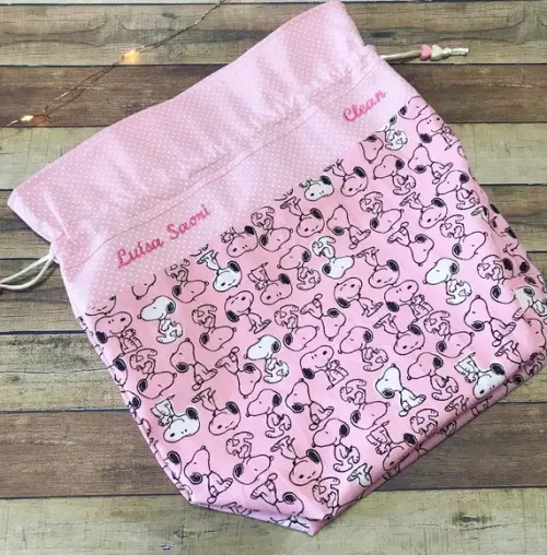 Saquinhos Limpas e Sujas Personalizado de Tecido presente feito ?