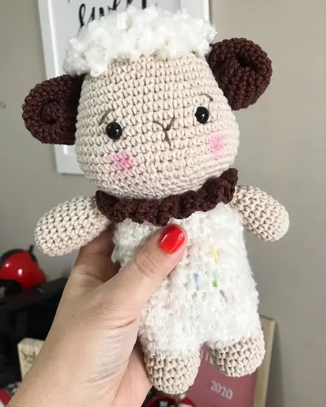 Signo de Áries Amigurumi de crochê presente artesanal