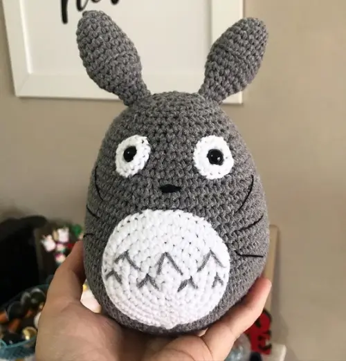 Totoro Amigurumi de crochê presente artesanal