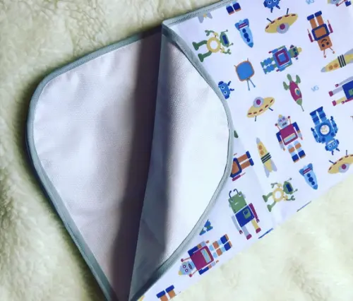 Trocador de Bebê para Bolsa com Forro Plástico presente para be