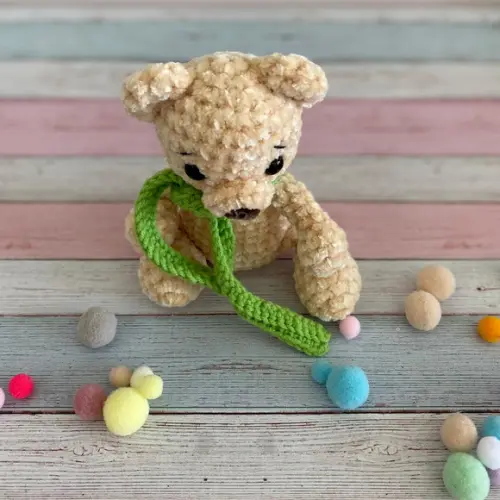 Ursinho amigurumi de Crochê presente artesanal