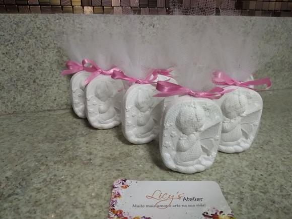 Kit 10 Peças para Lembrancinhas Batizado (menino)