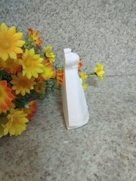 Kit 4 Peças de Gesso Nossa Senhora Aparecida