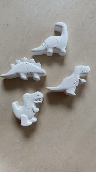 Kit Pintura de Gesso Kids Dinossauro