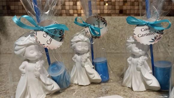 Kit Pintura Elsa - Frozen - Lembrancinhas Aniversário