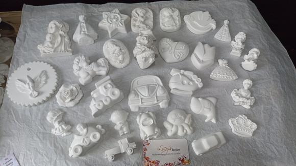 Peças para Pintura de Gesso Kids