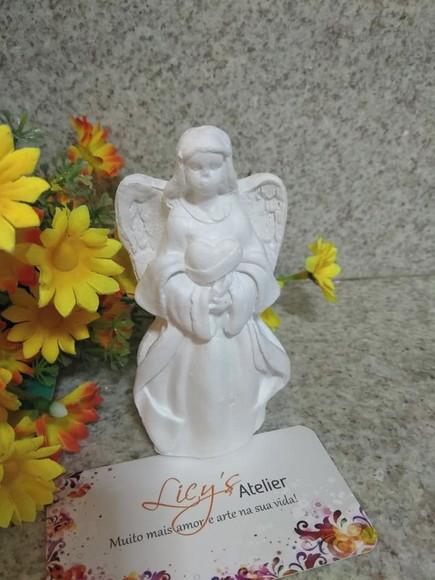 Peça de Gesso Anjo