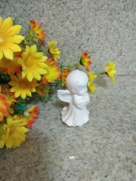 Peça de Gesso Anjo