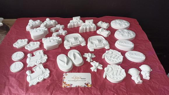 Peças para Pintura de Gesso Kids