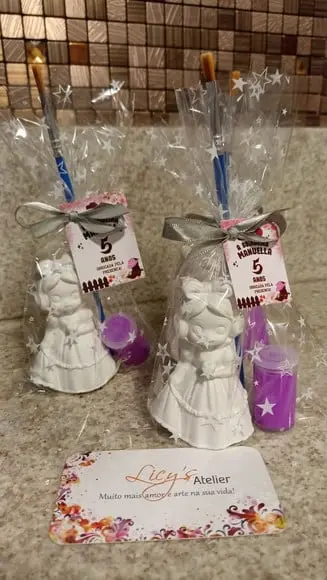 Kit Pintura Branca de Neve - Lembrancinhas Aniversário