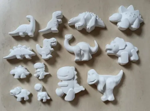 Kit Pintura de Gesso Kids Dinossauro