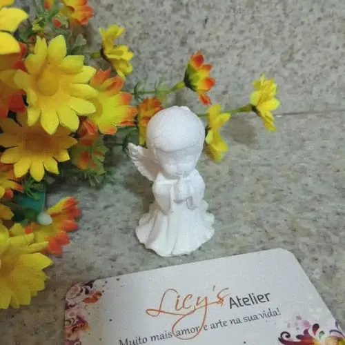 Peça de Gesso Anjo