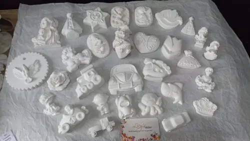 Peças para Pintura de Gesso Kids